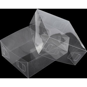 Plastová krabička s víkem Varianta: transparent, Balení: 100 ks