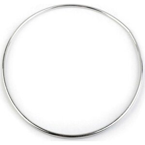 Kovový kruh na lapač snů / k dekorování Ø15 cm Varianta: (15 cm) nikl, Balení: 1 ks