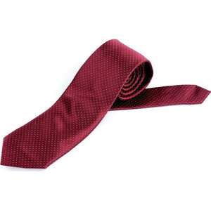 Saténová kravata Varianta: 2 bordó sv., Balení: 1 ks
