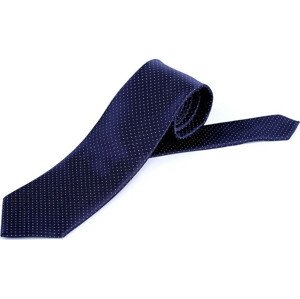 Saténová kravata Varianta: 3 modrá tmavá, Balení: 1 ks