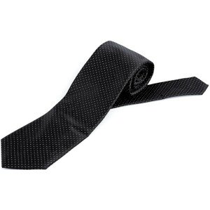 Saténová kravata Varianta: 5 černá, Balení: 1 ks