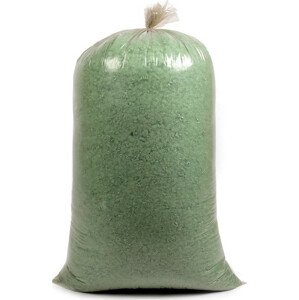 Výplň - kuličky z dutého vlákna nebělené 5 kg Varianta: zelená sv., Balení: 1 sáček