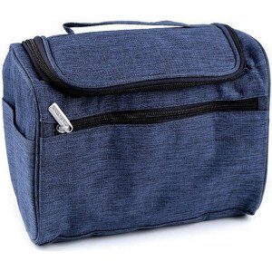 Kosmetická taška / závěsný organizér 18x24 cm Varianta: 2 modrá jeans, Balení: 1 ks
