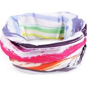Multifunkční šátek pružný, bezešvý barevný Varianta: multikolor, Balení: 1 ks
