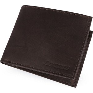 Pánská peněženka kožená Varianta: 1 hnědá tmavá, Balení: 1 ks