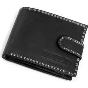 Pánská peněženka kožená Varianta: 3 černá, Balení: 1 ks