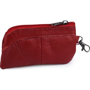Klíčenka / peněženka malá, kožená 7x13 cm Varianta: 1 červená, Balení: 1 ks