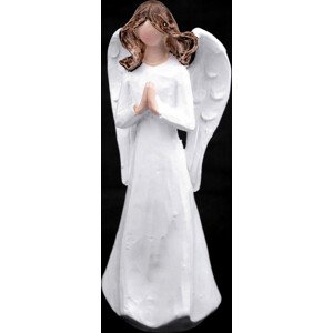 Dekorace anděl - malý Varianta: 4 bílá, Balení: 1 ks