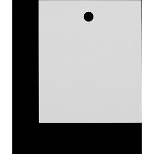 Papírová visačka / jmenovka Varianta: 2 (42x50 mm) bílá, Balení: 50 ks