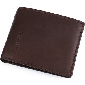 Pánská peněženka kožená 10x12 cm Varianta: 3 hnědá, Balení: 1 ks