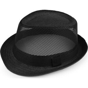 Letní klobouk / slamák unisex Varianta: 13 černá, Balení: 1 ks