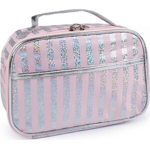 Kosmetická taška / kufřík 16x23 cm Varianta: pudrová, Balení: 1 ks