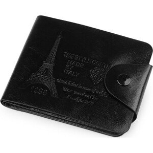 Pánská peněženka 9,5x12 cm Varianta: 6 černá, Balení: 1 ks