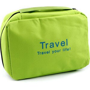 Kosmetická taška / závěsný organizér 16x22 cm Varianta: 3 zelená neon, Balení: 1 ks