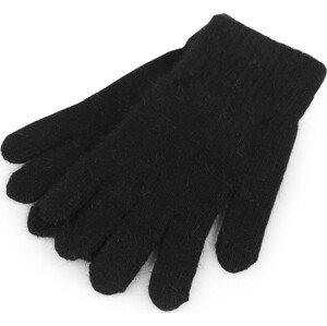 Dámské pletené rukavice Varianta: 4 černá, Balení: 1 pár