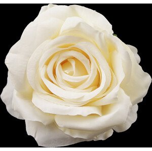 Umělý květ růže Ø10 cm Varianta: 1 krémová světlá, Balení: 100 ks