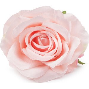 Umělý květ růže Ø10 cm Varianta: 2 růžová sv., Balení: 100 ks