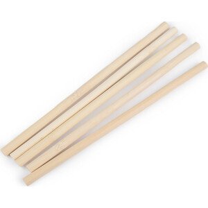 Dřevěné tyčky délky 15; 20 a 30 cm macrame Varianta: 2 (20 cm) přírodní sv., Balení: 5 ks