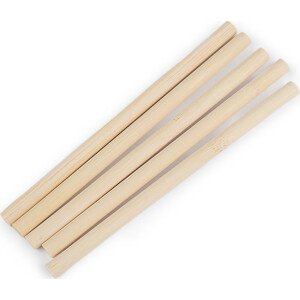 Dřevěné tyčky délky 15; 20 a 30 cm macrame Varianta: 1 (15 cm) přírodní sv., Balení: 20 ks