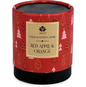 Vonná svíčka ve skle 120 g Varianta: 6 (Red Apple&Orange) červená, Balení: 1 ks